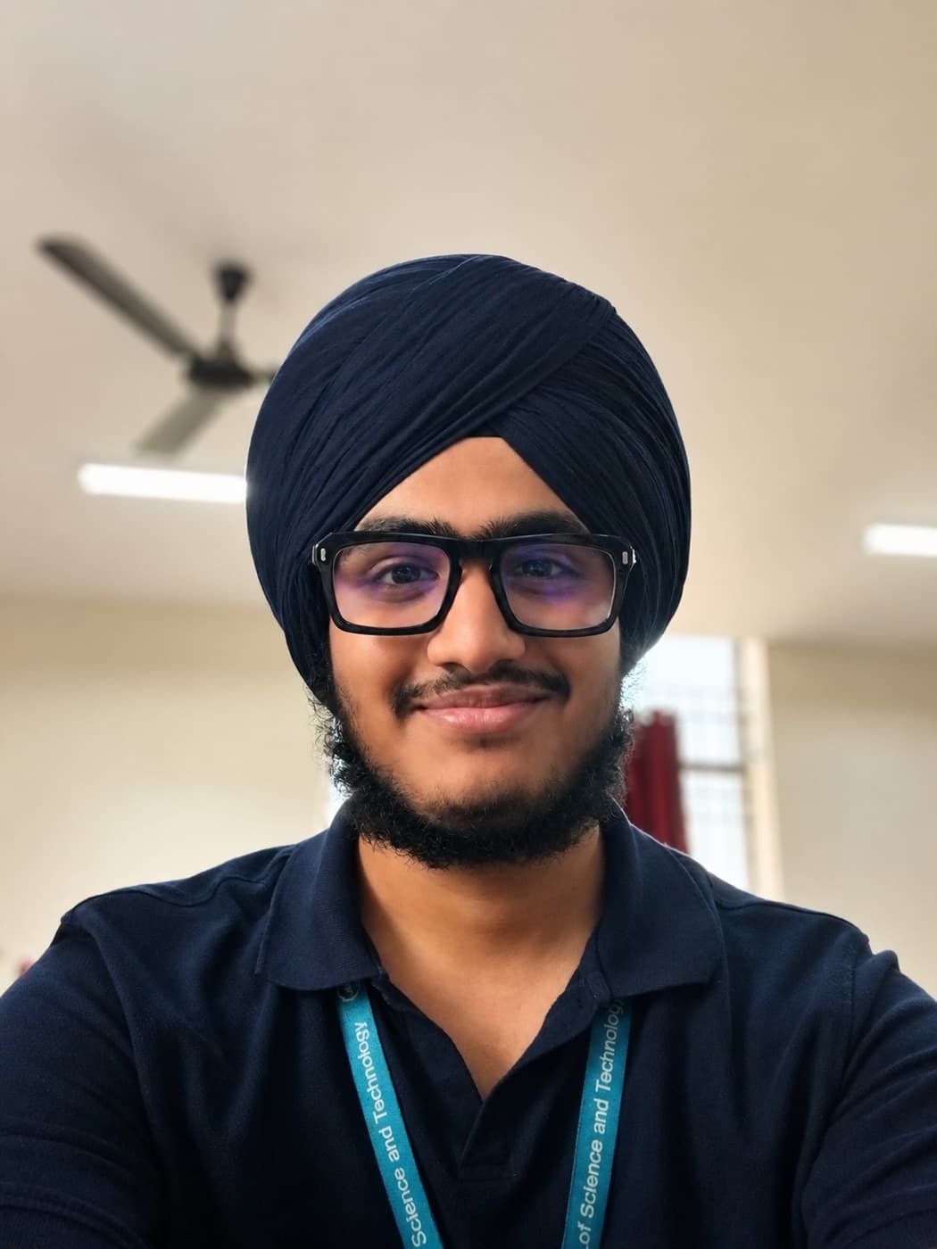 Jagpreet Singh on campus at SRM Institute of Science and Technology